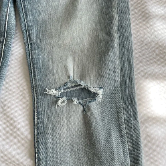 Polo Ralph Lauren Distressed Tompkins Skinny Crop Jeans - Picture 8 of 13